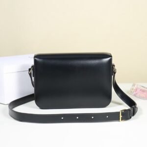 Alternative view of Celine Triomphe Classic Bag Black Gold