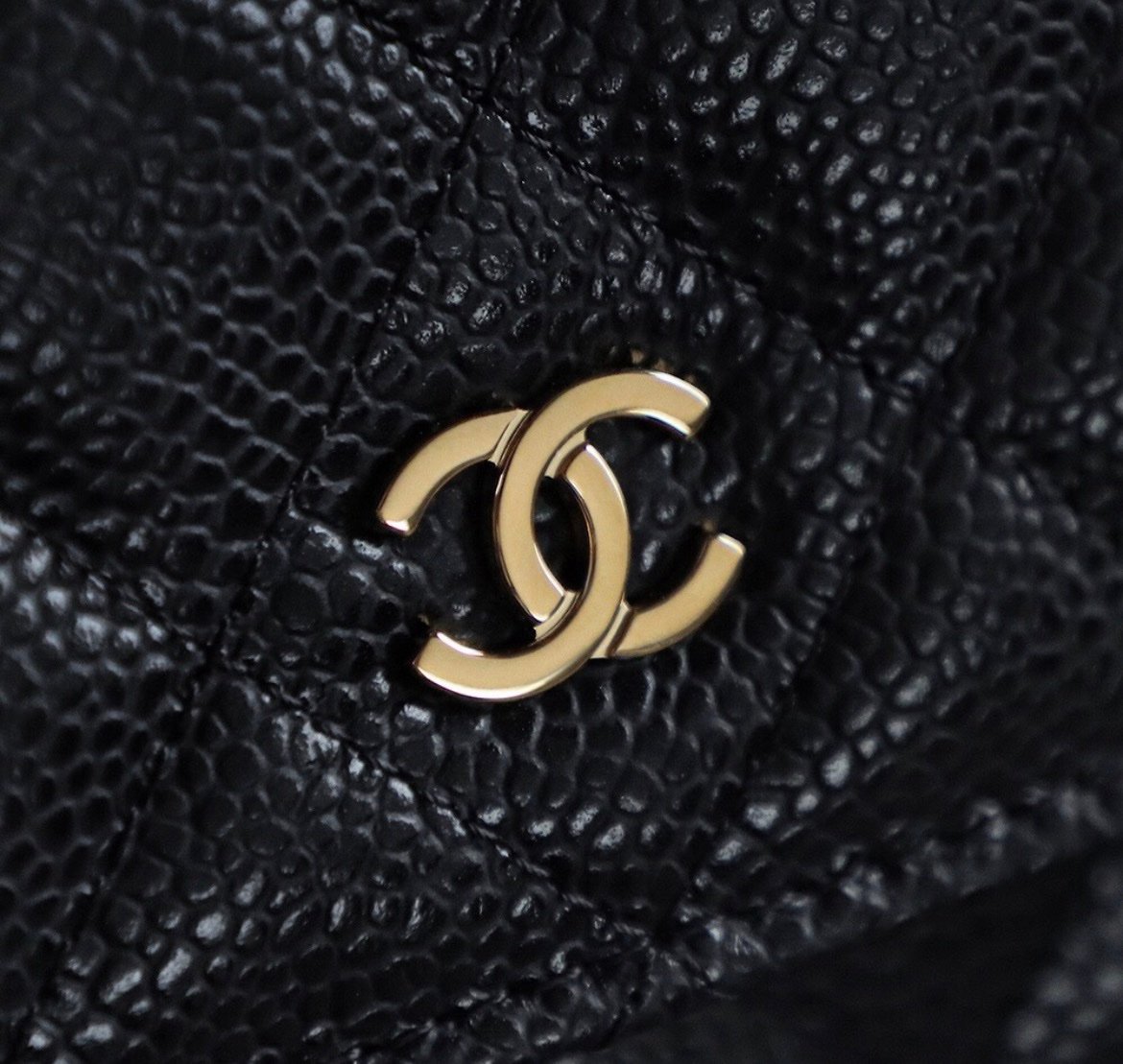 Chanel Wallet on Chain (WOC) Black Gold - Afbeelding 5