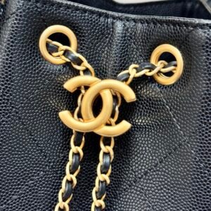 Alternative view of Chanel 25 Black Gold in Mini