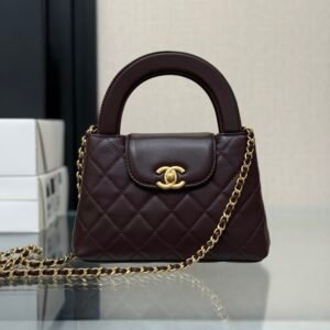 Chanel Kelly Burgundy Gold