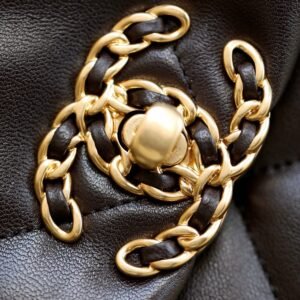 Alternative view of Chanel 19 Brown Gold in Small