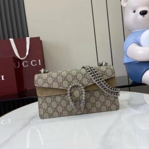Gucci Dionysus Brown Beige Canvas