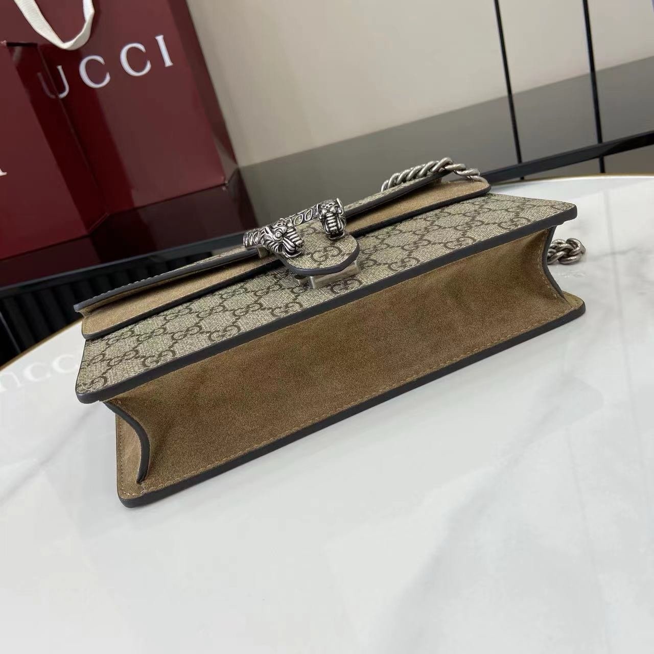 Gucci Dionysus Brown Beige Canvas - Afbeelding 4