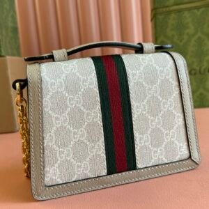 Alternative view of Gucci Ophidia Mini Top Handle Bag Beige