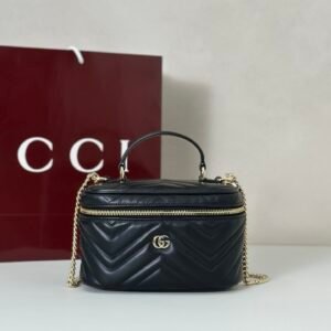 Gucci Marmont Vanity Black Gold