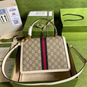 Alternative view of Gucci Ophidia Top Handle Bag Beige