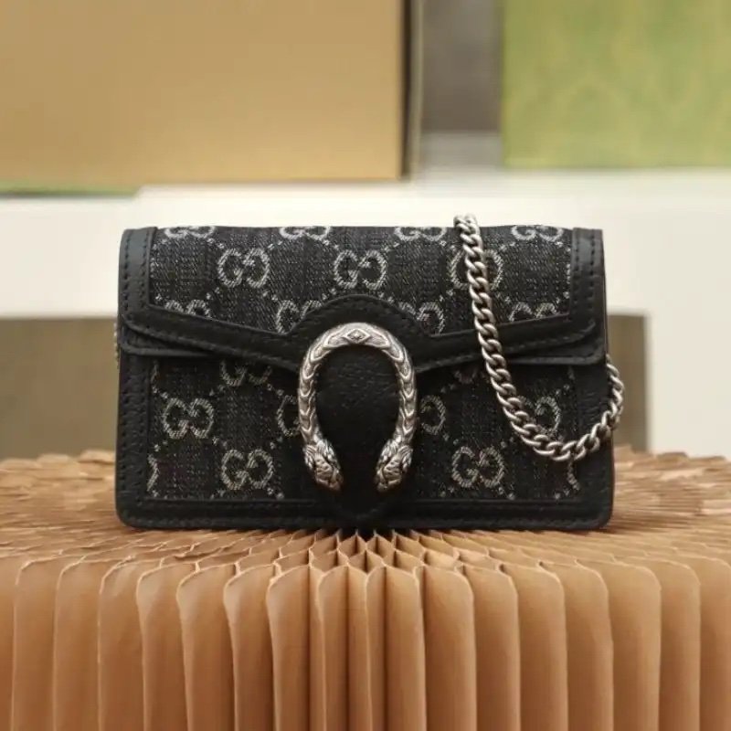 Gucci Dionysus Black Canvas