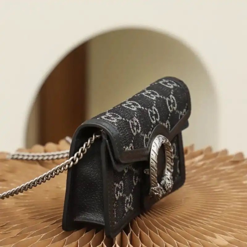 Gucci Dionysus Black Canvas - Afbeelding 4