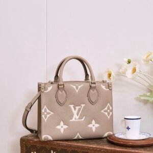 Louis Vuitton OnTheGo PM Beige