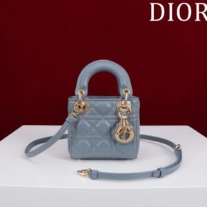 Dior Micro Lady Dior Blue