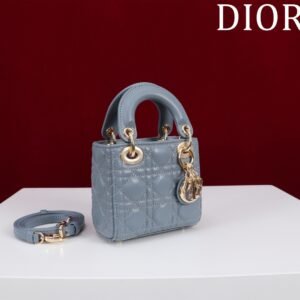 Alternative view of Dior Micro Lady Dior Blue