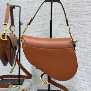Alternative view of Dior Saddle Bag Brown Gold