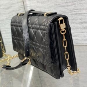 Alternative view of Dior My Dior Top Handle Bag Black Gold