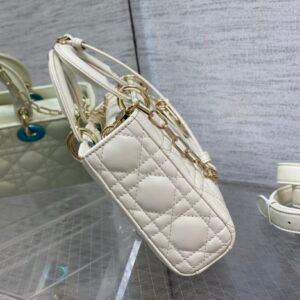 Alternative view of Dior Medium Lady D-Joy Bag White