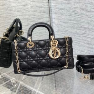 Dior Medium Lady D-Joy Bag Black
