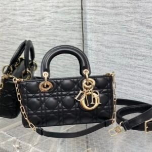 Dior Small Lady D-Joy Bag Black