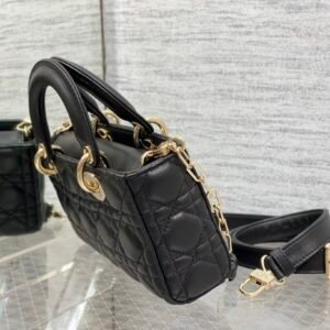 Alternative view of Dior Small Lady D-Joy Bag Black