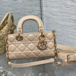 Dior Small Lady D-Joy Bag Beige