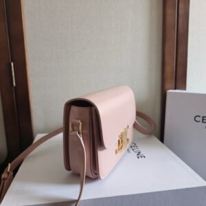 Alternative view of Celine Triomphe Teen Bag Pink Gold