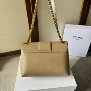 Alternative view of Celine Medium Victoire Bag Beige Gold