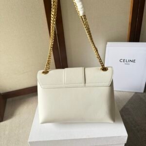 Alternative view of Celine Medium Victoire Bag White Gold