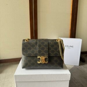 Celine Medium Victoire Bag Triomphe Canvas