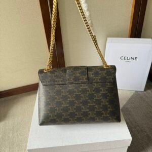 Alternative view of Celine Medium Victoire Bag Triomphe Canvas