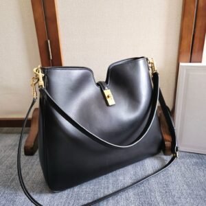 Celine Medium Camille 16 Bag Black Gold