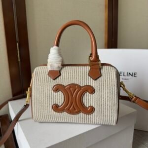 Celine Boston Cuir Triomphe Bag
