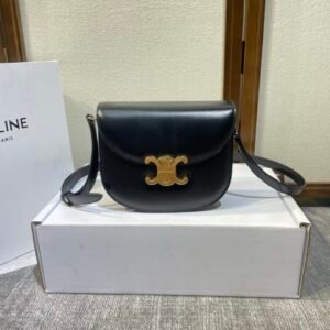 Celine Besace Clea Black Gold