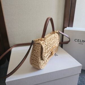 Alternative view of Celine Teen Lola Bag in Raffia