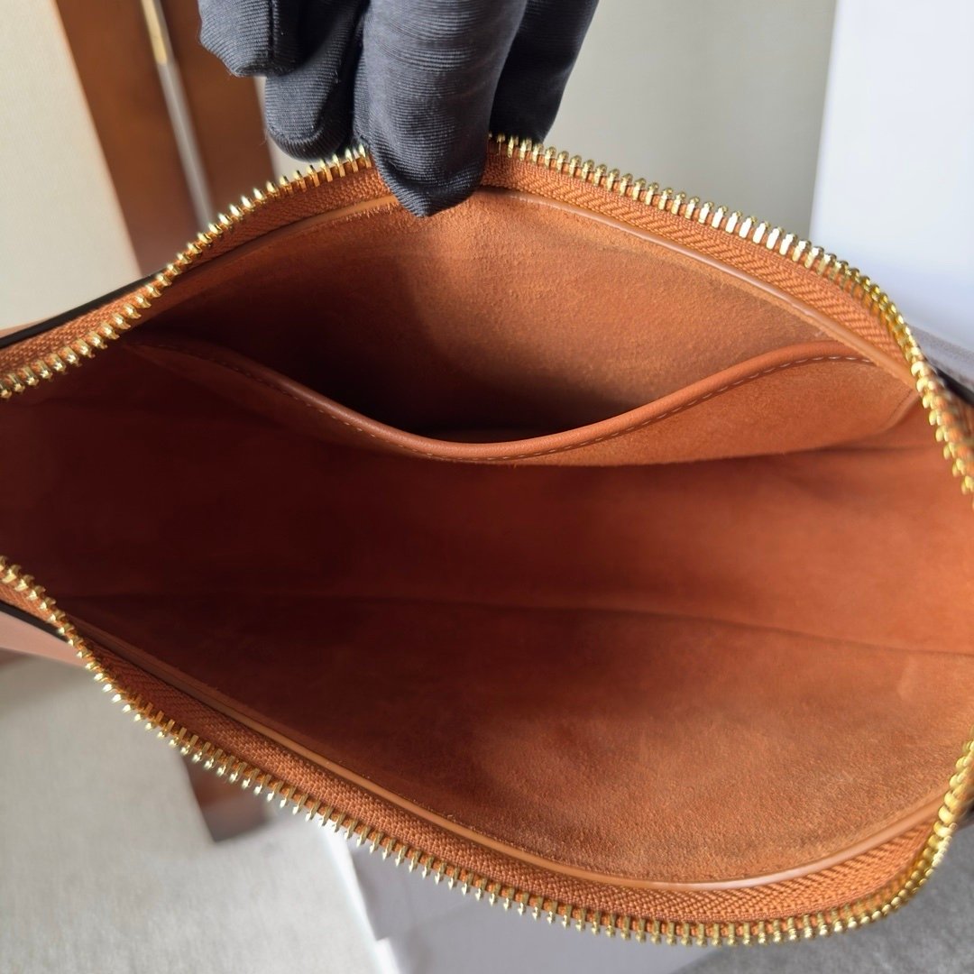 Celine Small Ava Bag Brown Gold - Afbeelding 5