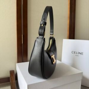 Alternative view of Celine Small Ava Bag Black Gold