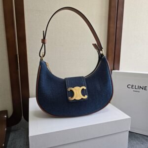 Celine Small Ava Bag Denim