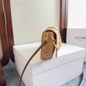 Alternative view of Celine Multipochette in Raffia