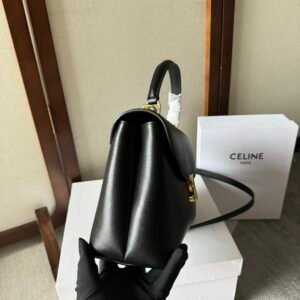 Alternative view of Celine Medium Nino Bag Black Gold