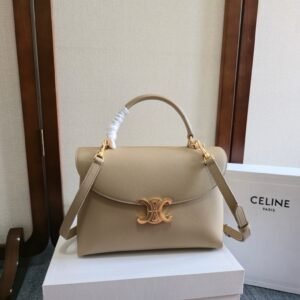 Celine Medium Nino Bag Beige Gold