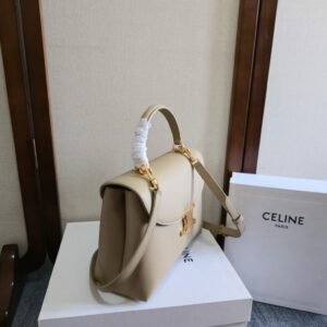 Alternative view of Celine Medium Nino Bag Beige Gold