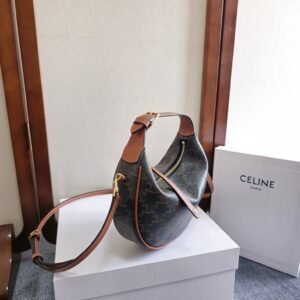 Alternative view of Celine Lulu Bag Triomphe Canvas