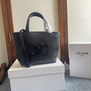 Celine Mini Cabas Anais Cuir Triomphe Black