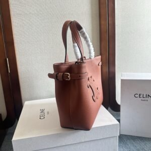 Alternative view of Celine Mini Cabas Anais Cuir Triomphe Brown