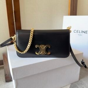 Celine Multipochette Black Gold