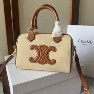 Celine Boston Cuir Triomphe Bag