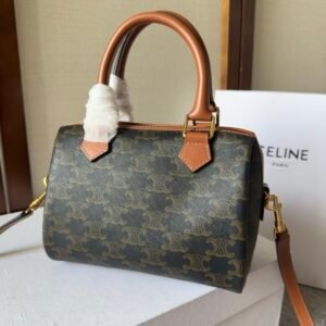 Celine Boston Cuir Triomphe Bag