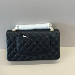 Alternative view of Chanel Flap Bag Black Gold in Medium