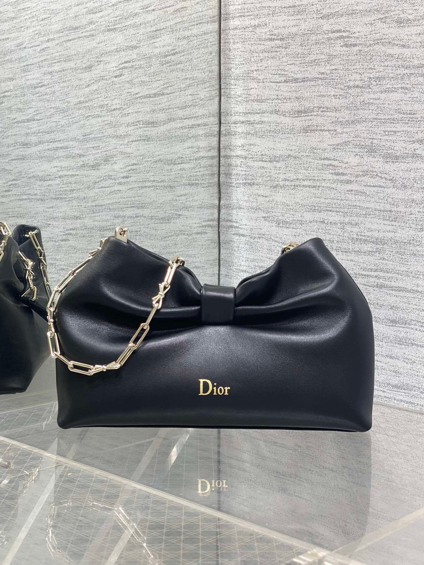 Dior Bow Bag Black New Season 2026