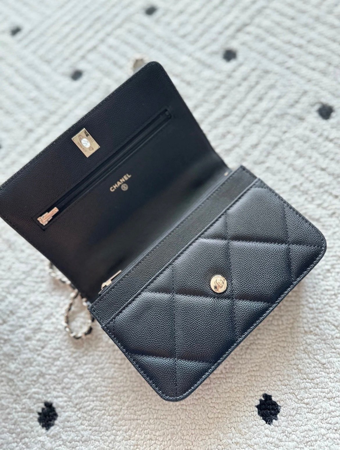 Chanel Flap Bag Black Gold - Afbeelding 3