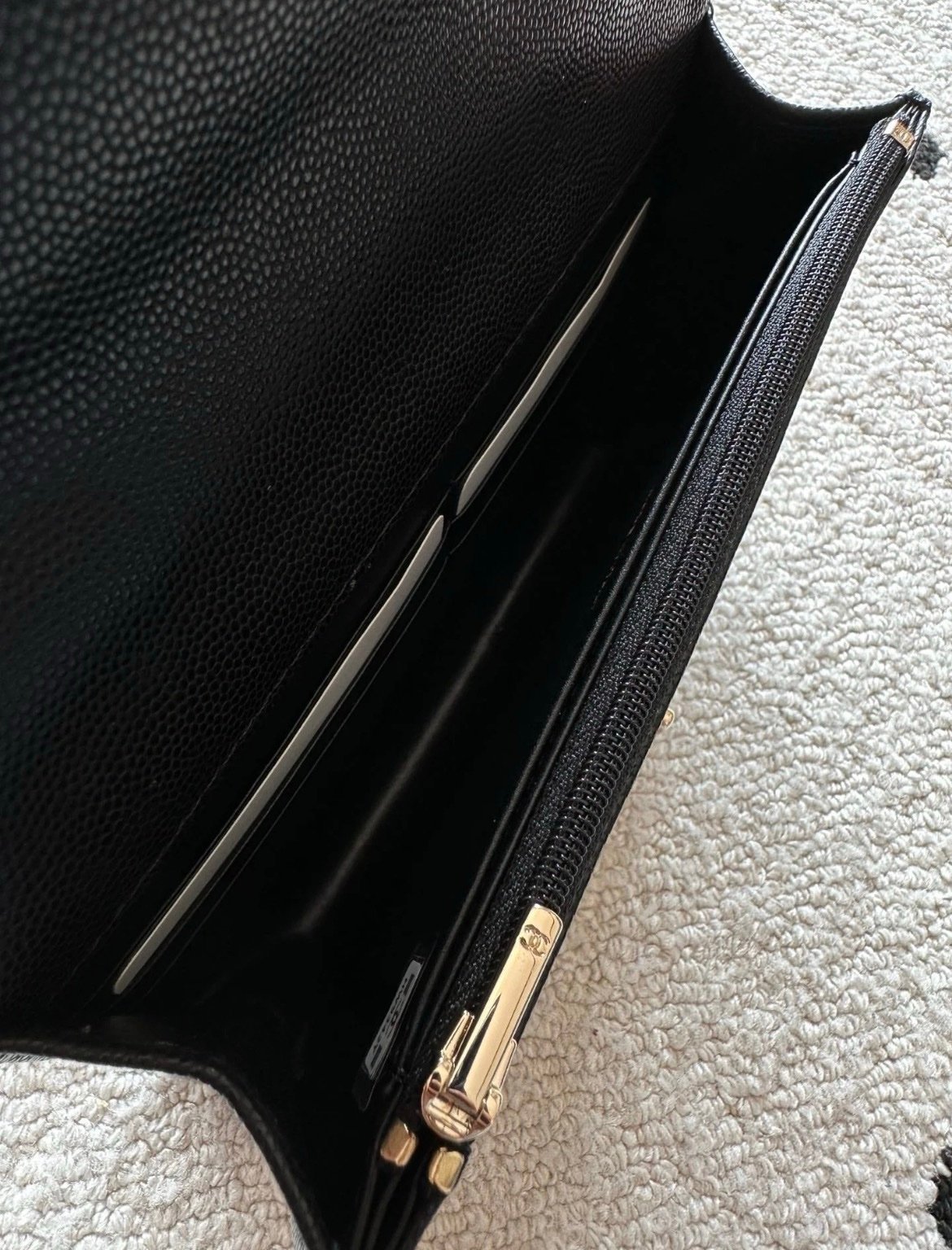 Chanel Flap Bag Black Gold - Afbeelding 4