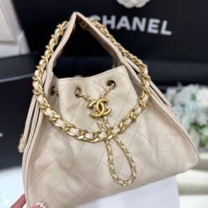 Alternative view of Chanel 25 Beige Gold in Small