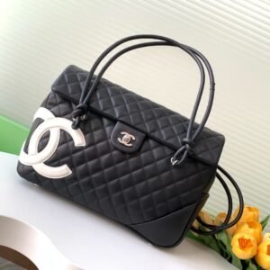 Chanel Cambon Bag Black White